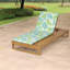 Méridiennes de patio réglables, bois d'acacia teck, bord de piscine moderne