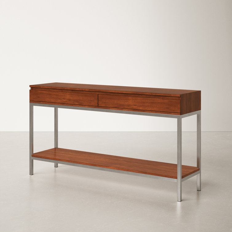 Virginia 56 Console Table AllModern Color: Classic Walnut