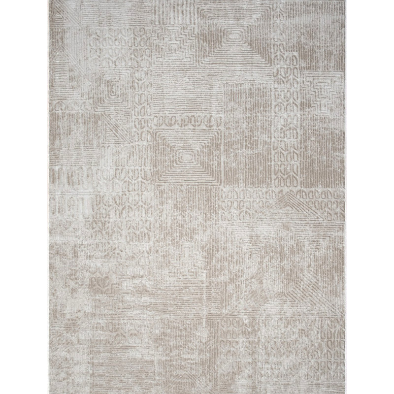 Area Rug, Beige, Rectangle 2' x 3'