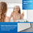 Backlit Led Bathroom Mirror, Frame, Anti-fog Wall-mounted Bathroom Mirror, 3-color Light, Waterproof Dimmable Led Bathroom Mirror With Memory Function, Touch Buttons-1619066541