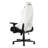 Black & White Pu Upholstery Gaming Chair With 3d Arms & Comfort Edge Back Pillow