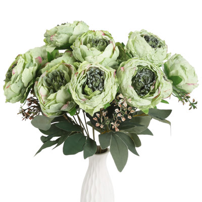 Arrangement floral bouquet de pivoines rétro
