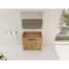 Meuble-lavabo autoportant 36 po avec 2 portes d'armoire à fermeture en douceur (meuble-lavabo seulement) | Idée de cadeau