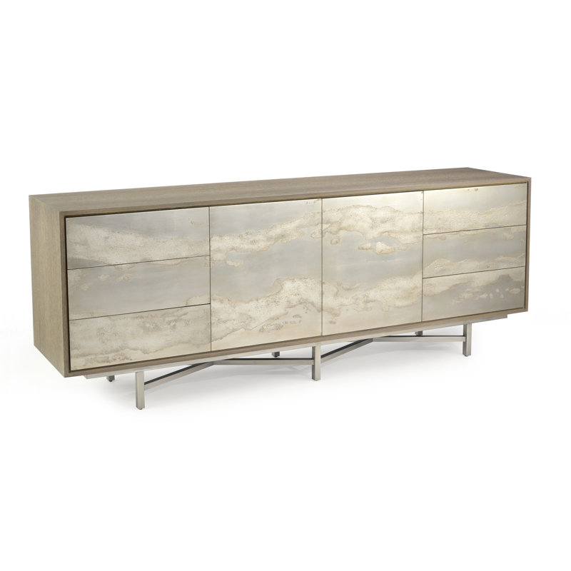 Audley 94.5'' Solid Wood Sideboard