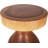 Creston Hand Carved End Table