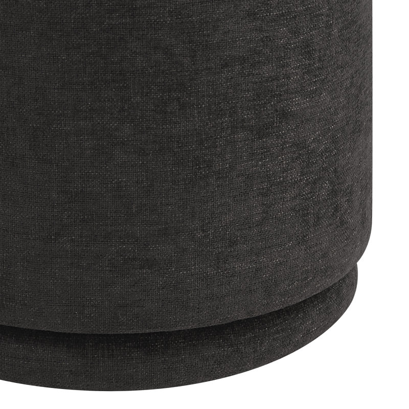 Tabouret Hevea, Noir