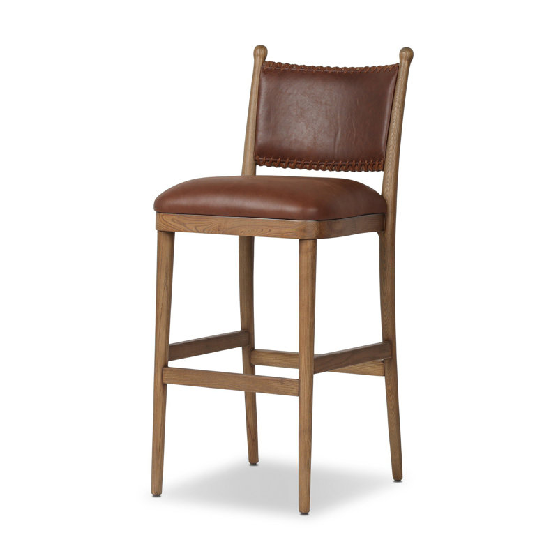 Bella Stool-Dulane Mahogany-Counter, Bar Stool (31" Seat Height)