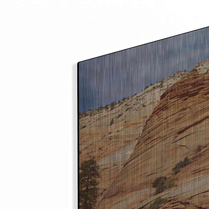 Utah, art mural en métal 5 pi, H 24 po x l 36 po