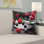 Coussin décoratif d’ambiance foncé
