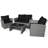 Bonita 4 - Person Patio Conversation Set with Cushions-136352221