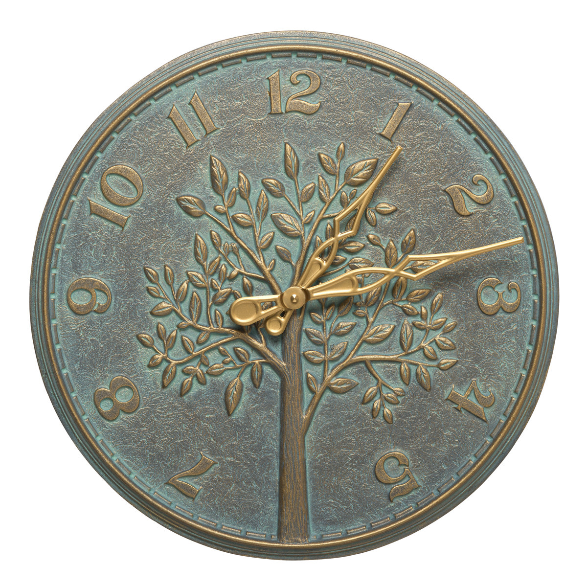 Whitehall Products Tree of Life Wall Clock