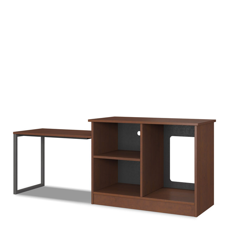 Credenza Desk, Shaker Cherry