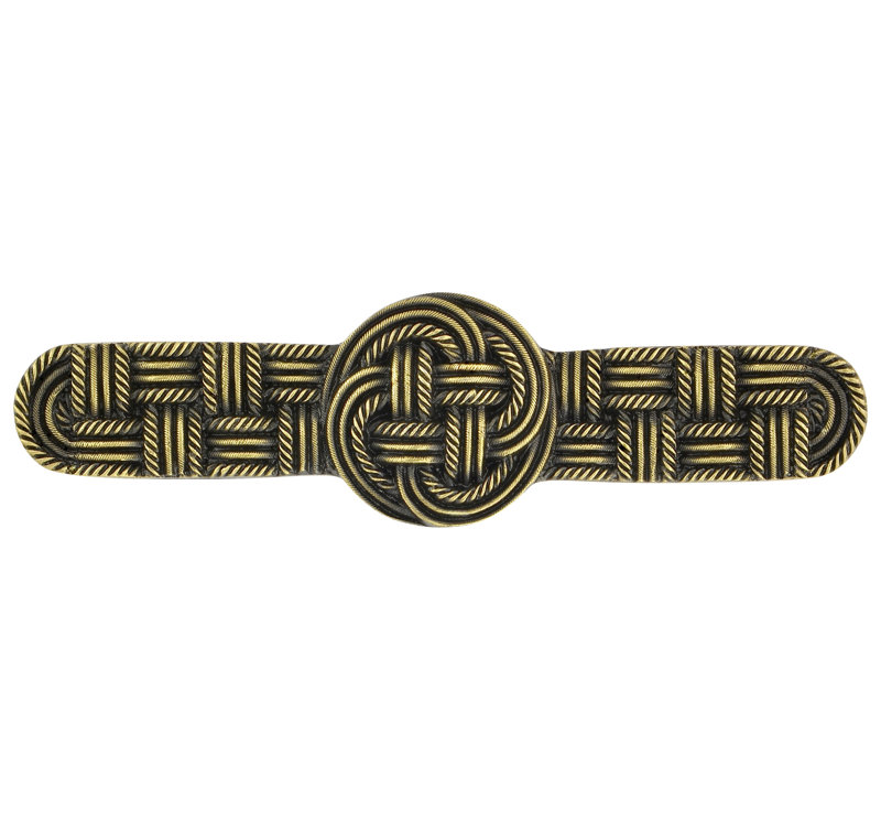 Classic Bar / Handle Pull, Antique Brass