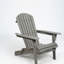 Ensemble de 2 chaises longues en bois massif pour l'extérieur-429879921