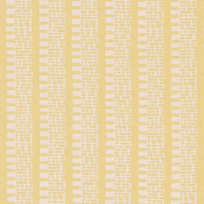 Schumacher x Veere Grenney Kiosk Fabric, Straw