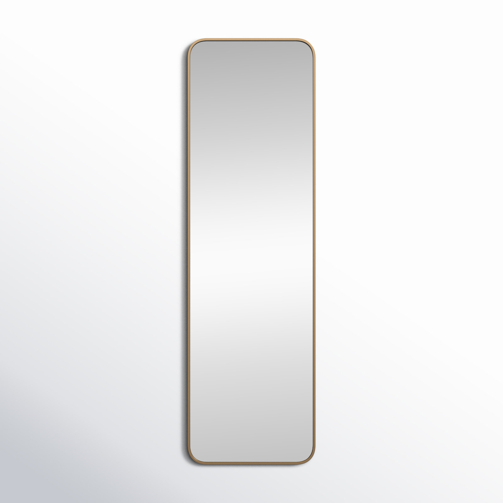 Sabine Accent Mirror, Brass, 60" x 18"