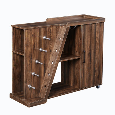 Annastin Wood Kitchen Island