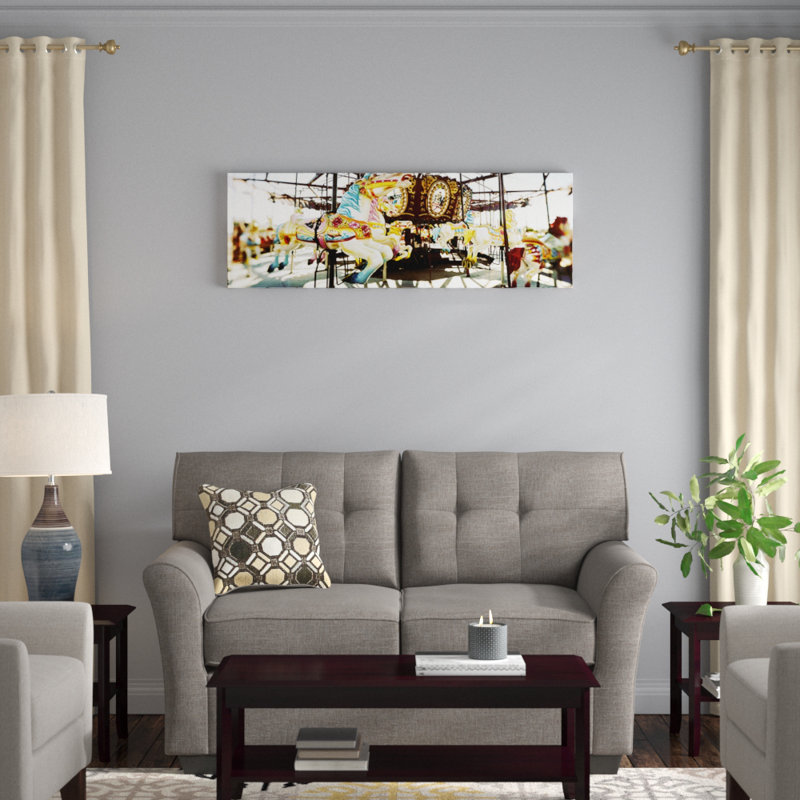 « coney island, brooklyn, new york city », reproduction de photo sur toile, H 16 po x l 48 po x P 1,5 po