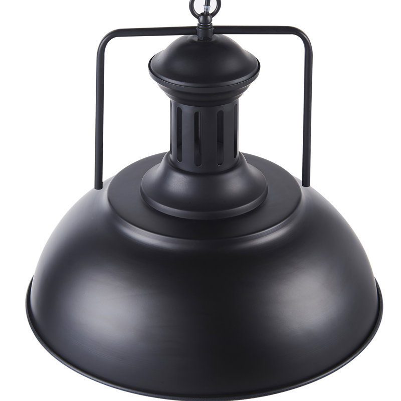 Carrasco 1 - Light Black Dome Pendant