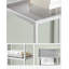 Abrihet 40cm W Steel Bookcase-99102572