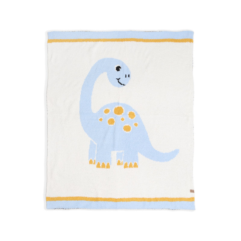 Children's Animal Pattern Luxury Soft Throw Blanket - DINOSAUR