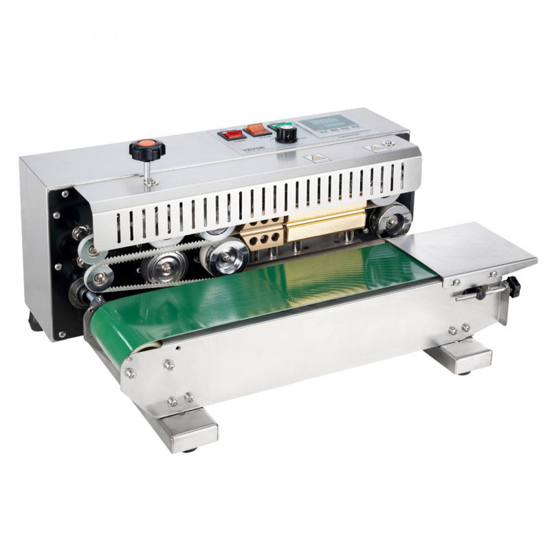 Continuous Bag Band Sealing Machine Horizontal Band Sealer Stainless Steel