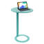 Table de bout moderne en forme de C avec base ronde, table d'appoint autoportante, table basse peu encombrante pour le salon, la chambre à coucher-815600119