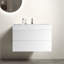 Meuble-lavabo mural de 36 po avec lavabo Alice-370291677-370291682-370291683