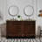Gilliam 60'' Double Bathroom Vanity with Granite Top