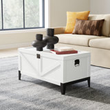Enora Farmhouse Wooden Coffee Table