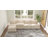 Upholstered U-Shape Sectional With Two Ottomans-898448369-898448371