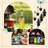 12 Sets Glass Coffee Syrup Bottles Simple Syrup Dispenser Bottles With Pourers Dust Lids Labels And Funnel Coffee Bar Accessories Glass Dispenser(Basic Style)
