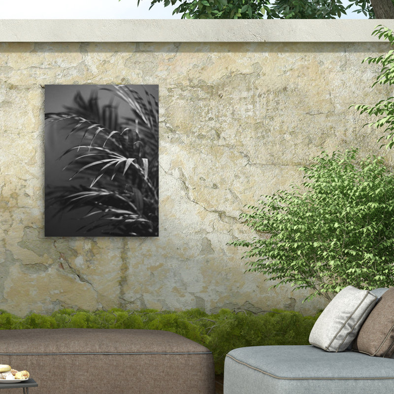 Design Fabrikken, plante noire, toile d'extérieur Fabrikken, H 19 po x l 14 po x P 1,5 po