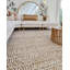 Tapis brun tissé à la main Darlette-1094773525