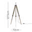 Bella Vista 127.5cm Tripod Floor Lamp-27871933