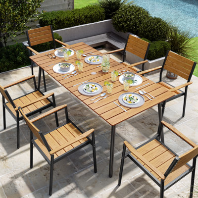 Wade Logan® Plastic/Resin Dining Table & Reviews | Wayfair