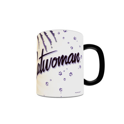 DC Comics Justice League Catwoman Bombshell Morphing Mugs Heat-Changing Drinkware - 11oz
