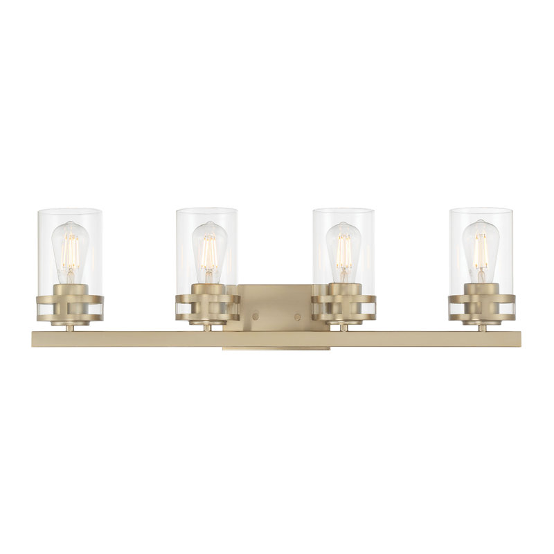 Meuble-lavabo 4 lumières 30,25 po Alue, H 9 po x l 30,25 po x P 6,5 po, Quatre lumières