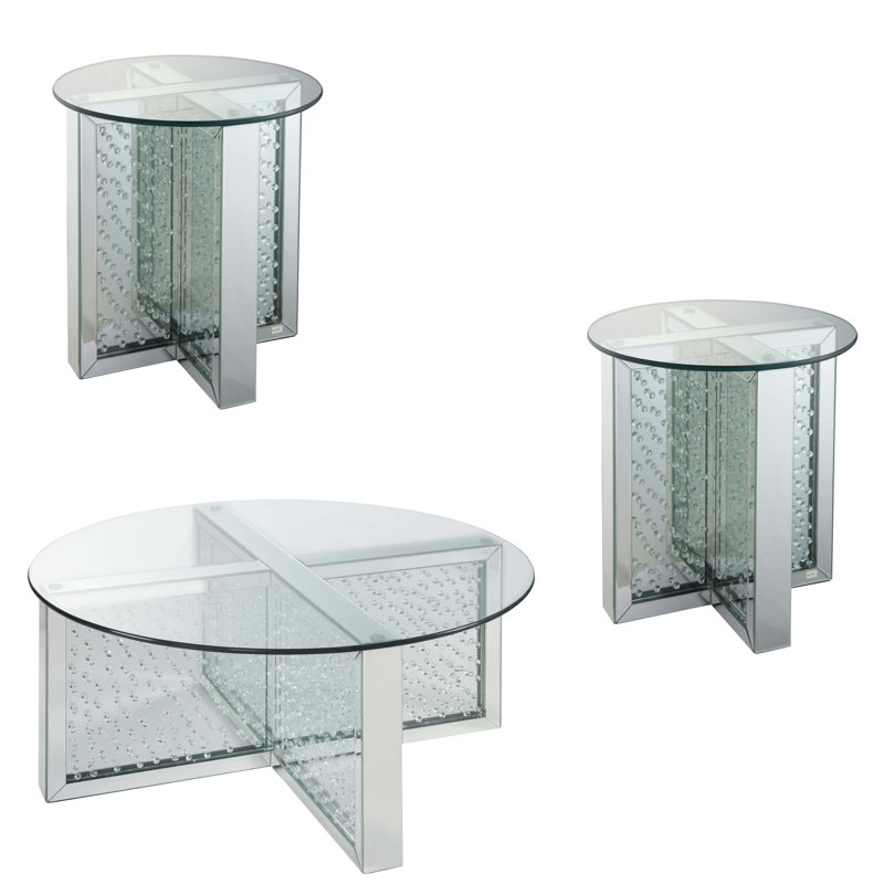 Ensemble de table de salon 3 pièces Copeland