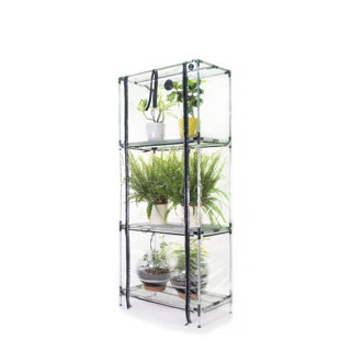 Small Adjustable Indoor Greenhouse with Grow Light Sezam XL