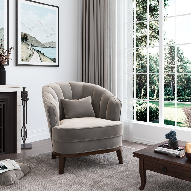 Fauteuil d'appoint gris American