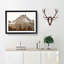 Brown Mountain Painting Framed Print-56632972-56632977