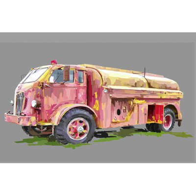 Camion de pompier Painterly