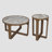 Anbut Marble Top Solid Wood Coffee Table