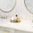 Gold Metal Decor Tray