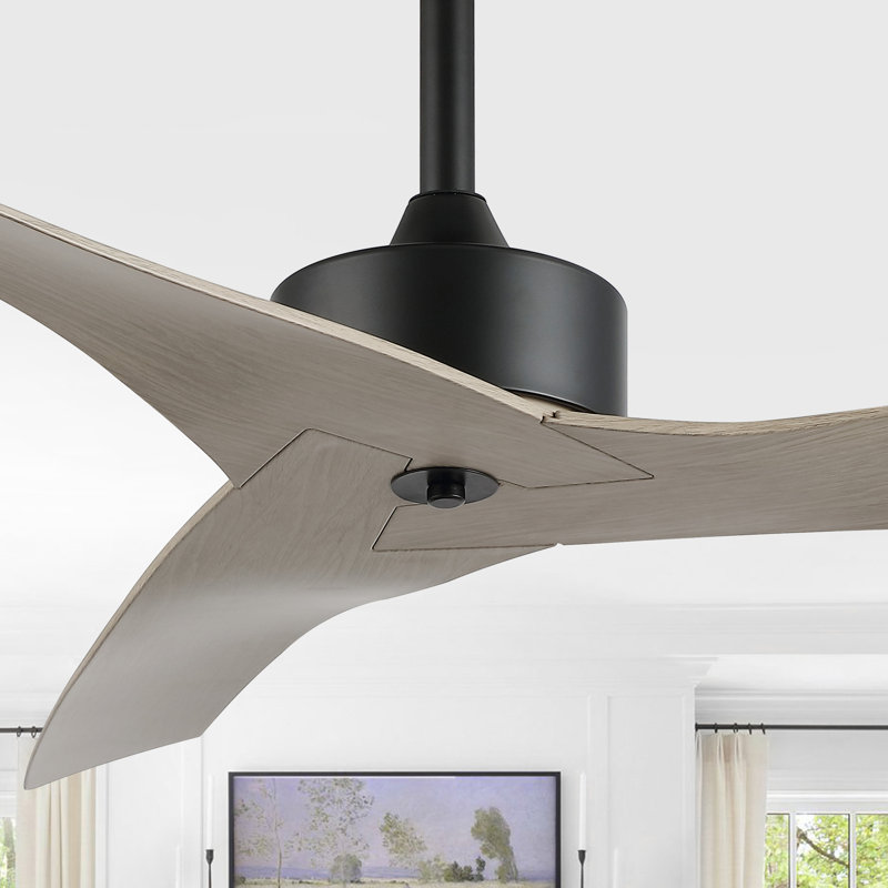 Ventilateur de plafond 50 "à 3 pales avec télécommande Artisha, gris