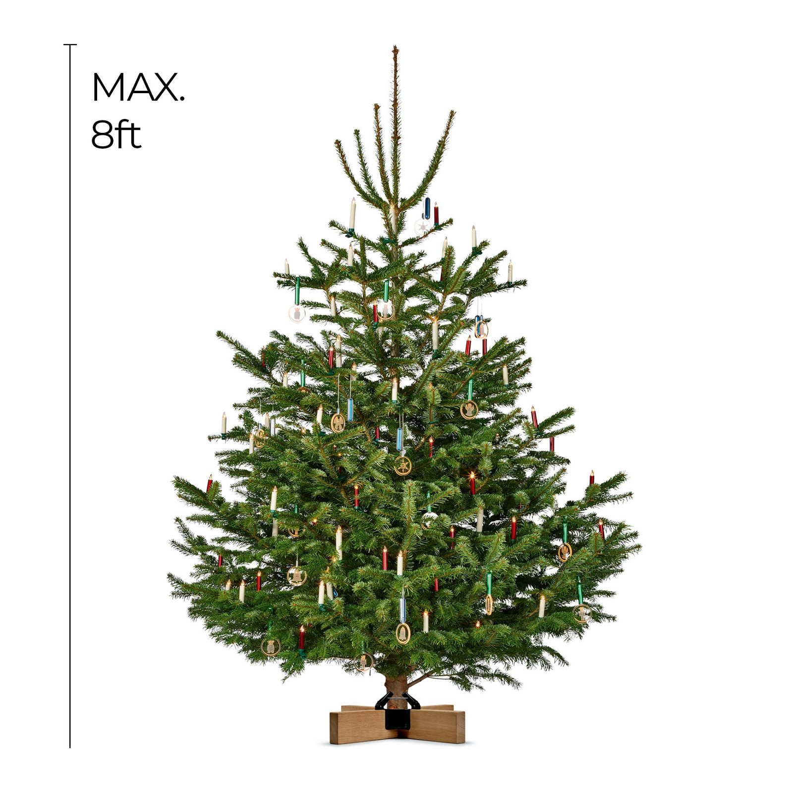 Krinner Kopenhagen Modern Christmas Tree Stand, Oak