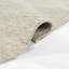 Tapis gris / sable en laine touffeté à la main Charton-1601884392