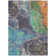 Machine Washable Indoor/Outdoor Xhevrie Blue Rug