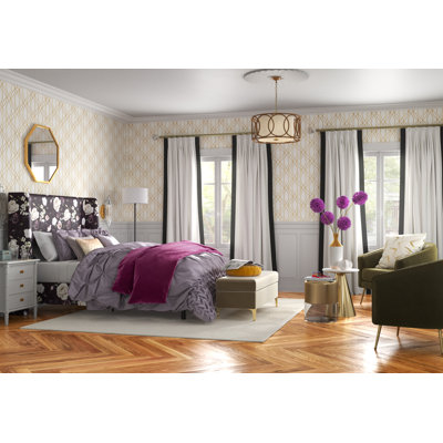 Hattie Hand Tufted Geometric Indoor Rug